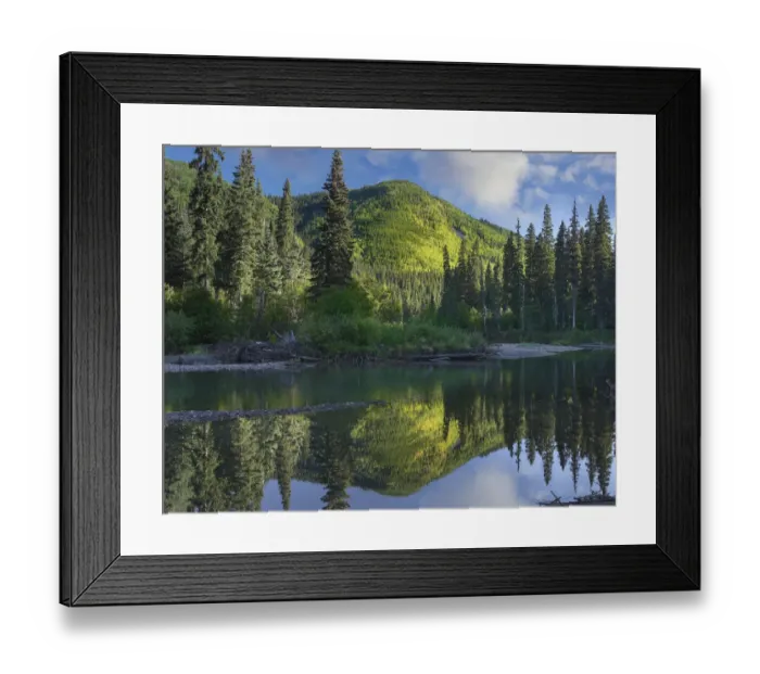 Framed Print : Pine River, Hart Ranges, British Columbia, Canada Framed Print : Pine River, Hart Ranges, British Columbia, Canada