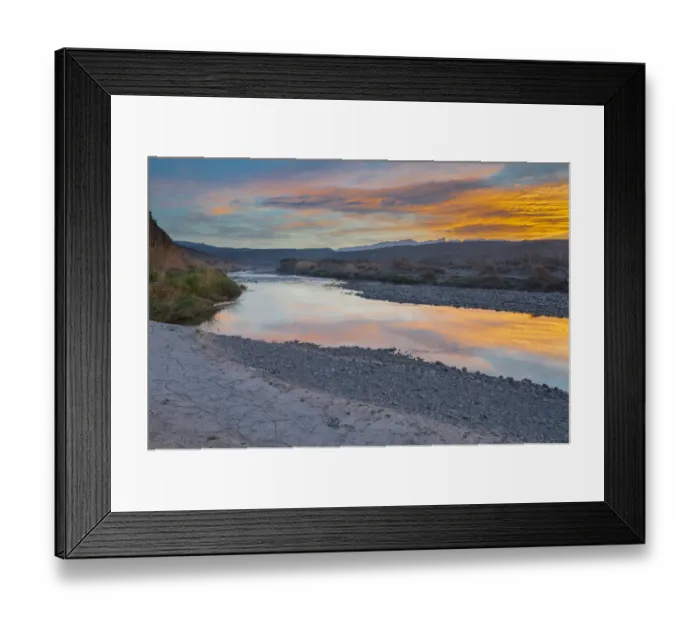 Framed Print : River at dawn, Rio Grande, Big Bend National Park, Texas Framed Print : River at dawn, Rio Grande, Big Bend National Park, Texas