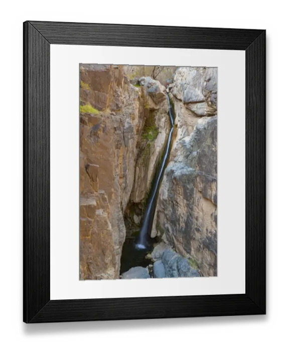 Framed Print : Darwin Falls, Death Valley National Park, California
