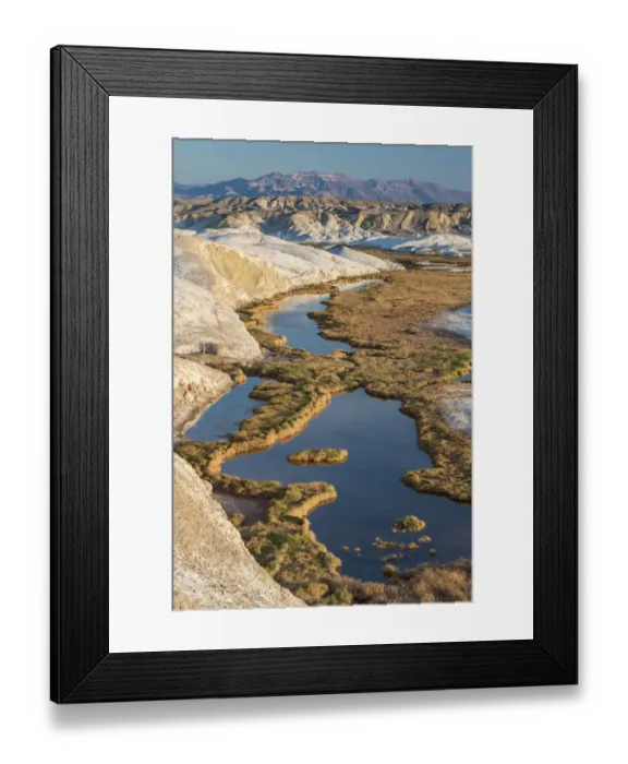 Framed Print : Creek, Salt Creek Trail, Death Valley National Park, California Framed Print : Creek, Salt Creek Trail, Death Valley National Park, California