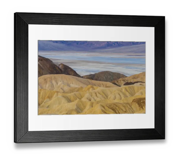 Framed Print : Rock formations, Zabriskie Point, Death Valley National Park, California Framed Print : Rock formations, Zabriskie Point, Death Valley National Park, California
