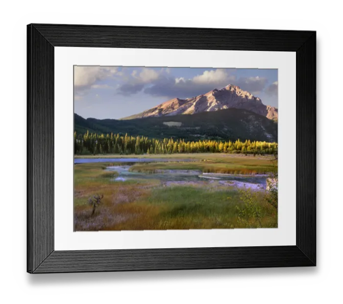Framed Print : Cascade Mountains, Banff National Park, Alberta, Canada