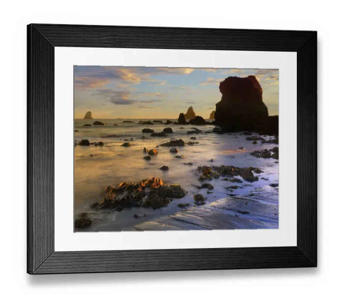 Framed Print : Seastacks, Lone Ranch Beach, Oregon Framed Print : Seastacks, Lone Ranch Beach, Oregon