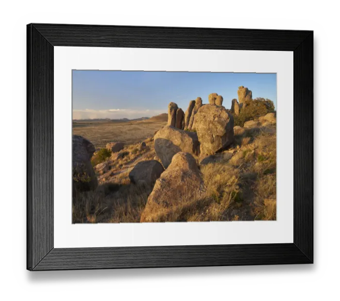 Framed Print : Rock formations, City of Rocks State Park, New Mexico Framed Print : Rock formations, City of Rocks State Park, New Mexico