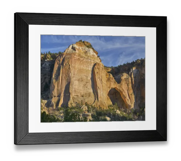 Framed Print : Rock arch, La Ventana Arch, El Malpais National Monument, New Mexico Framed Print : Rock arch, La Ventana Arch, El Malpais National Monument, New Mexico