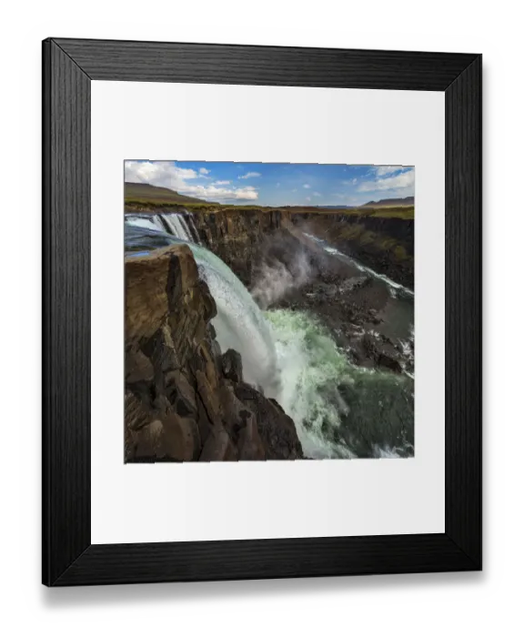Framed Print : Waterfall, Putorana Plateau, Siberia, Russia Framed Print : Waterfall, Putorana Plateau, Siberia, Russia