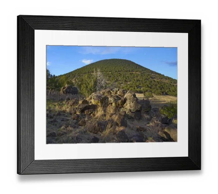 Framed Print : Capulin Volcano cinder code, extinct, Capulin Volcano National Monument, New Mexico Framed Print : Capulin Volcano cinder code, extinct, Capulin Volcano National Monument, New Mexico
