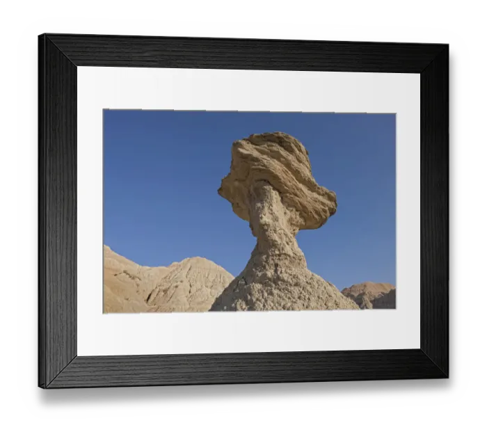 Framed Print : Pedestal rock, Badlands National Park, South Dakota Framed Print : Pedestal rock, Badlands National Park, South Dakota