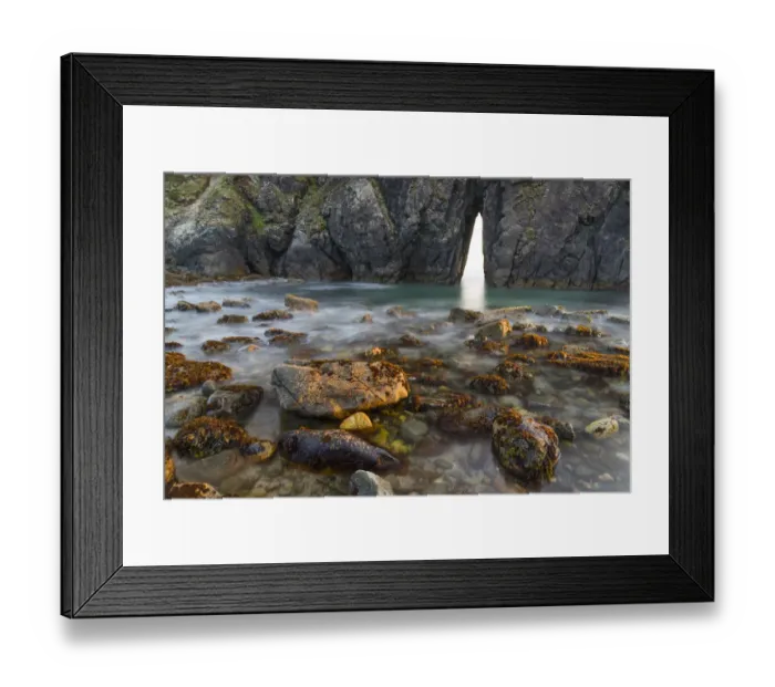 Framed Print : Coastal arch, Harris Beach State Park, Oregon Framed Print : Coastal arch, Harris Beach State Park, Oregon