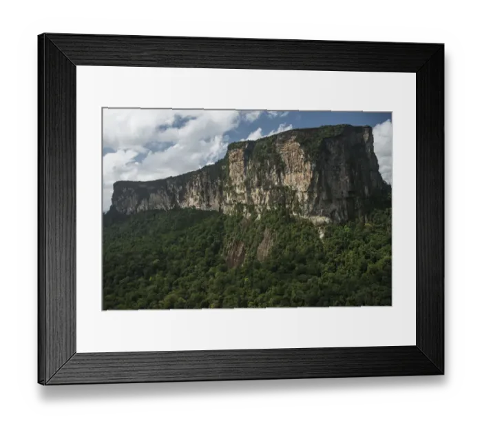 Framed Print : Ayangaik Mountain, Pacaraima Mountains, Guyana Framed Print : Ayangaik Mountain, Pacaraima Mountains, Guyana