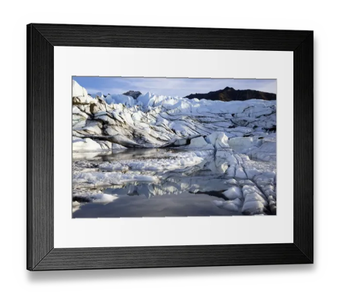 Framed Print : Matanuska Glacier, Alaska, United States Framed Print : Matanuska Glacier, Alaska, United States