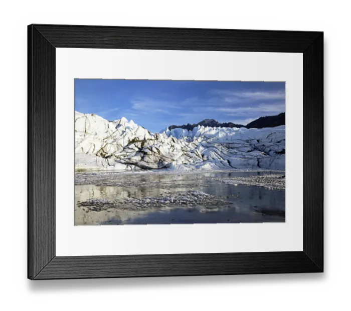Framed Print : Matanuska Glacier, Alaska, United States Framed Print : Matanuska Glacier, Alaska, United States