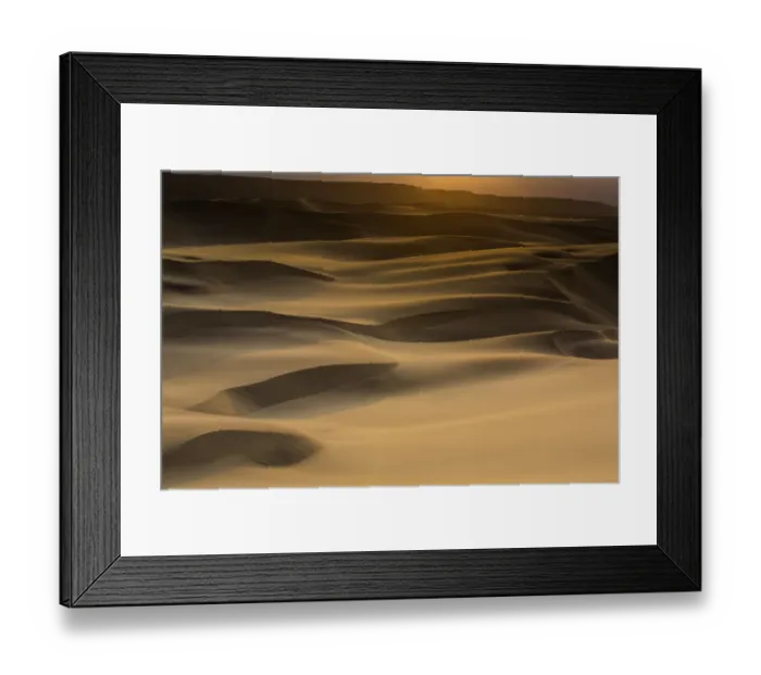 Framed Print : Sunset in Namib-Naukluft, Swakopmund, Namibia Framed Print : Sunset in Namib-Naukluft, Swakopmund, Namibia