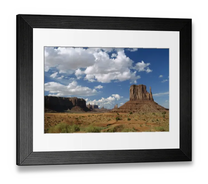 Framed Print : Landscape view, Monument Valley Navajo Tribal Park, Arizona Framed Print : Landscape view, Monument Valley Navajo Tribal Park, Arizona