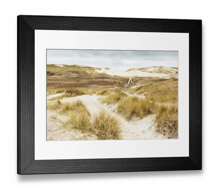 Framed Print : Walking path in dune valley near the sea, De Kref, Schoorlse Duinen, Noord-Holland Framed Print : Walking path in dune valley near the sea, De Kref, Schoorlse Duinen, Noord-Holland