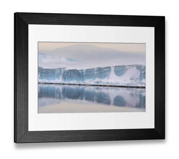 Framed Print : Detail of a glacier type of iceberg floating in the Weddell Sea, Antarctica Framed Print : Detail of a glacier type of iceberg floating in the Weddell Sea, Antarctica