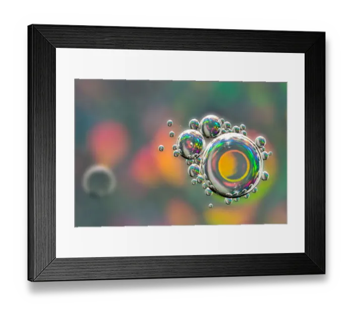 Framed Print : Abstract shot of water drops Framed Print : Abstract shot of water drops