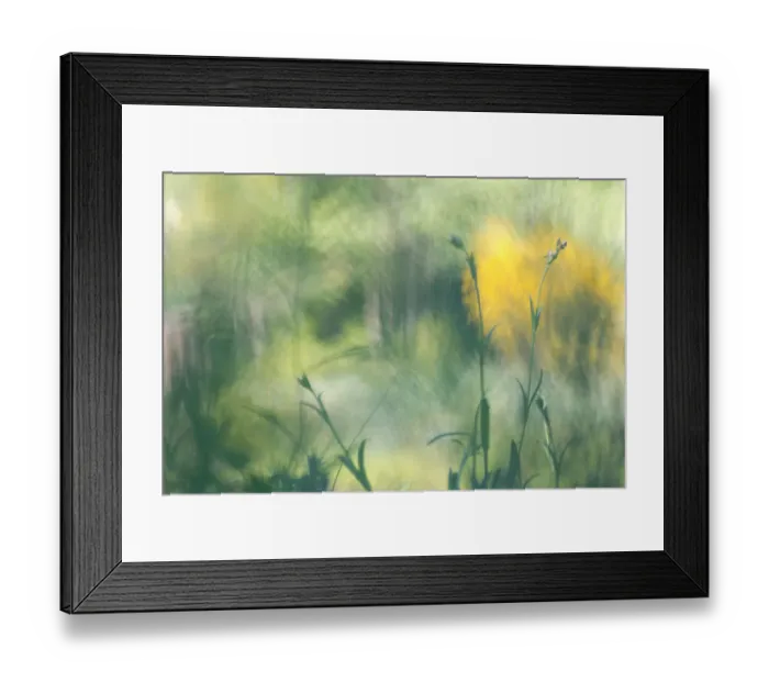 Framed Print : Photographic impression of a field Framed Print : Photographic impression of a field