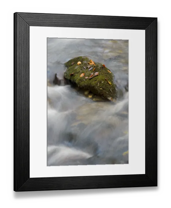 Framed Print : Waterfall with autumn leaves, Haute-Savoie, France Framed Print : Waterfall with autumn leaves, Haute-Savoie, France