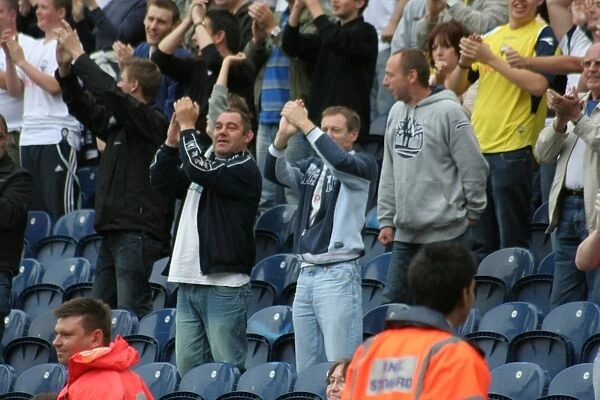 A Sea of Passion: Unwavering Fan Support - Preston North End Football Club (Photos)