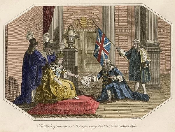 Act of Union 1707 Colour
