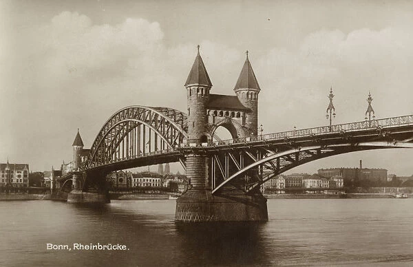 Bridge over the River Rhine, Bonn-am-Rhein, Germany