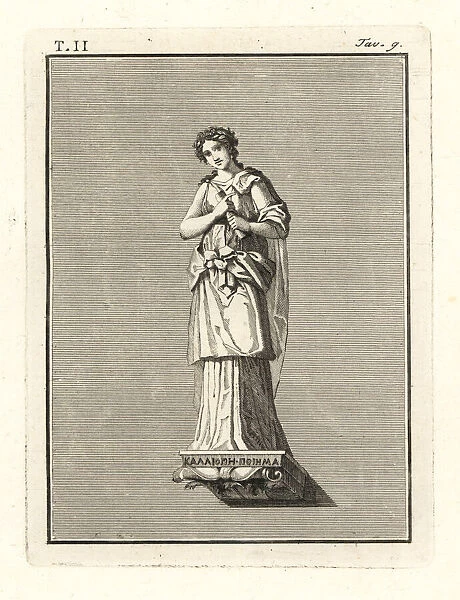 Calliope, muse of epic poetry