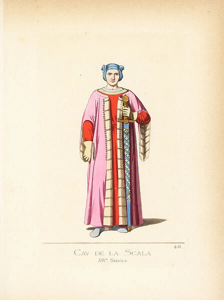 Cangrande or Can Francesco della Scala, lord of Verona