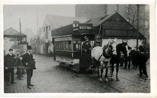 Horses & Tram, Paisley, Scotland