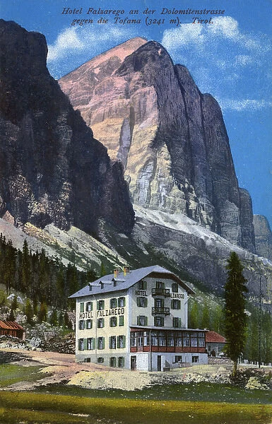 Hotel Falzarego, Falzarego Pass, Dolomites, Austria