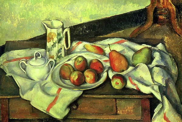 Still Life with Peaches and Pears Date: 1890
