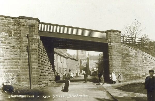 Low Street - Brotherton - The Railway Bridge