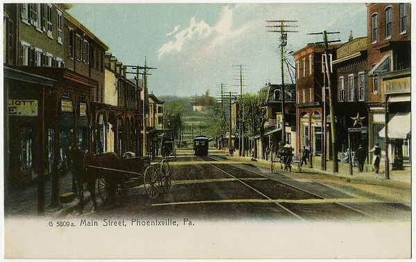Main Street - Phoenixville, Pennsylvania, USA