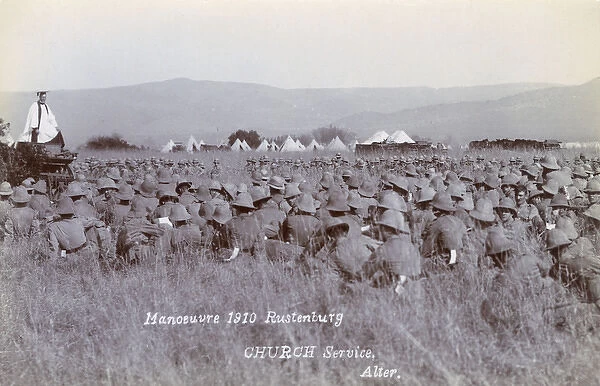 RHA manoeuvres at Rustenburg, NW Province, South Africa
