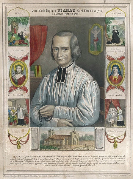 VIANNEY. JEAN-BAPTISTE VIANNEY VIANNEY, known as the CURE D ARS - French priest