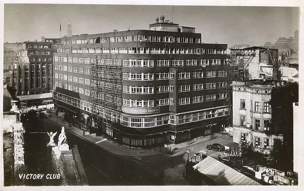 WW2 - Post-war Germany - The NaFI Club in Hamburg