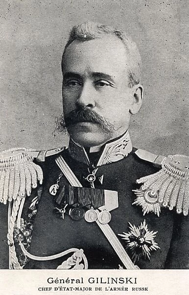 Yakov Zhilinski, Chief of Staff of the Imperial Russian Army