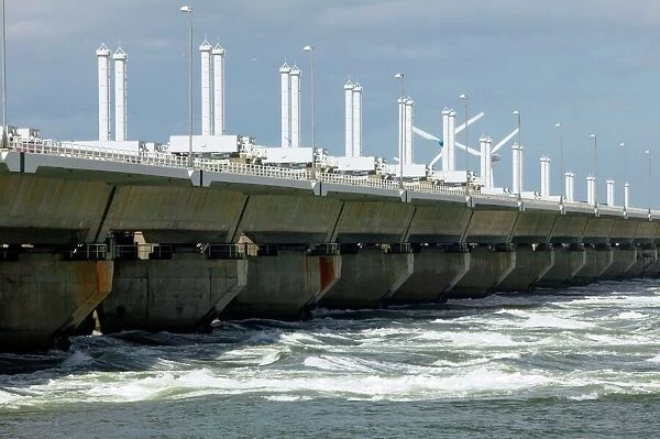 Flood barrier, Netherlands