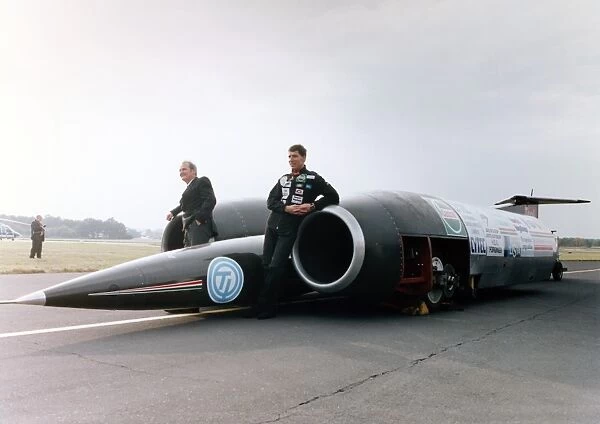 Thrust SSC supersonic car and team C016  /  2051