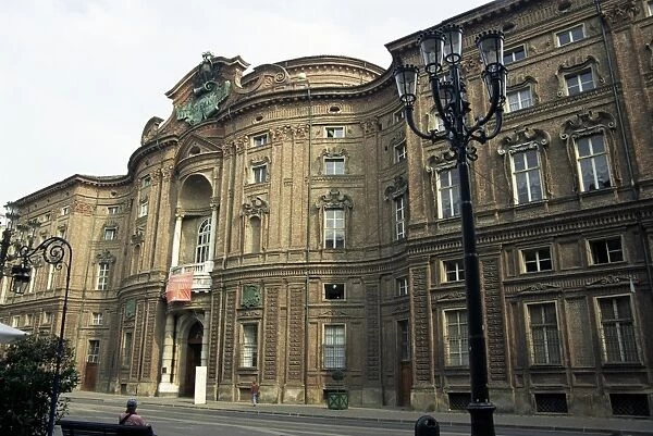 Palazzo Carignano, birthplace of Carlo Alberto, V