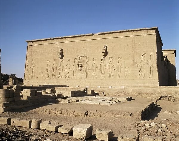 Temple of Hathor, Dendera, Egypt, North Africa, Africa