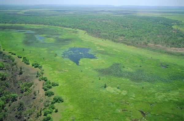 Wetlands on the floodplain of the East Alligator River that forms the border between Arnhemland