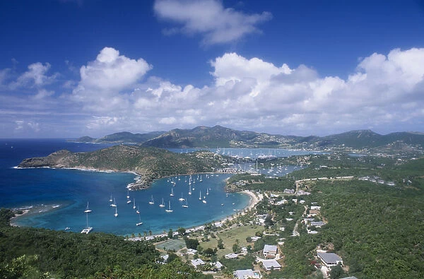 20018788. WEST INDIES Antigua English Harbour View over harbour