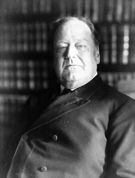 EDWARD D. WHITE (1845-1921). American jurist. Photograph by Frances Benjamin Johnston