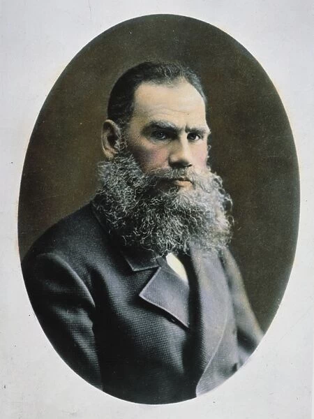 LEO NIKOLAEVICH TOLSTOI (1828-1910). Russian novelist and moral philosopher