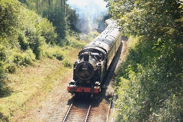 A Steam Engines on Cornwalls Premier Steam Railway