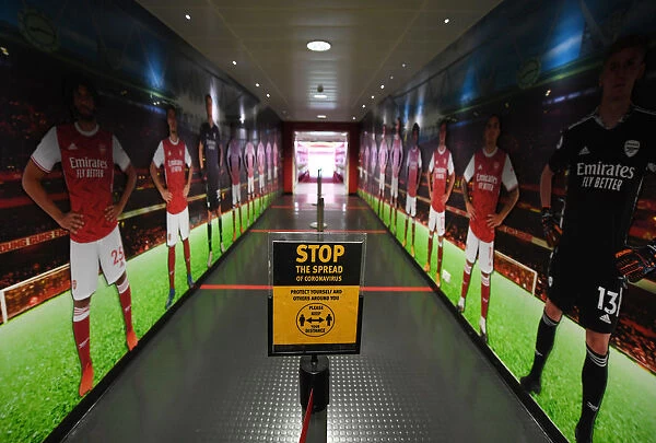 Arsenal vs Sheffield United: Empty Emirates Stadium in the Pandemic Premier League (2020-21)