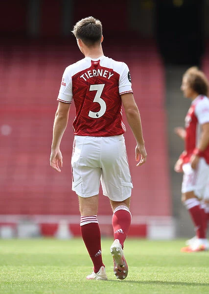 Arsenal's Kieran Tierney Gears Up for Arsenal v Watford Premier League Clash (2019-20)
