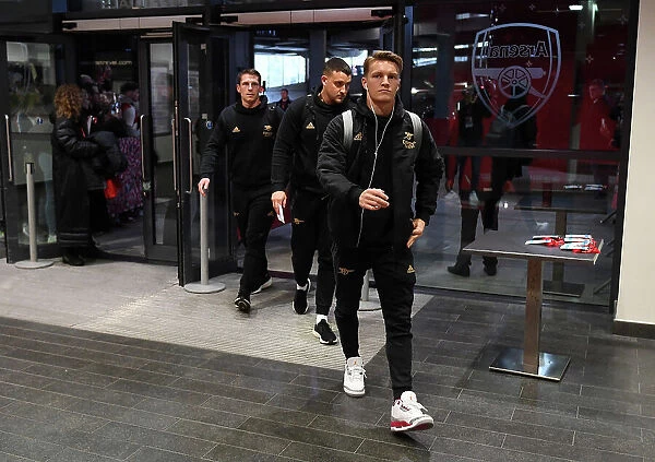 Arsenal's Martin Odegaard Arrives at Emirates Stadium Ahead of Arsenal v Southampton Premier League Clash (2022-23)