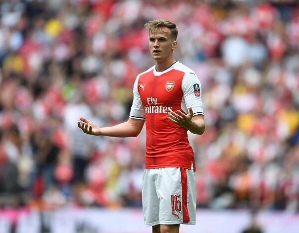 Rob Holding in FA Cup Semi-Final Battle: Arsenal vs Manchester City